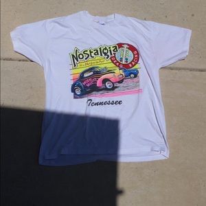 90’s Nostalgia Tennessee Drag Racing Single Stitch